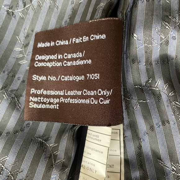 Y2K Black Danier Leather biker/moto Jacket (Short/bomber length) size small - Picture 7 of 13